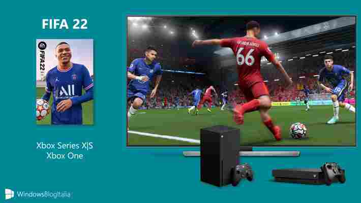 Download FIFA 22 per Xbox Series X|S e Xbox One