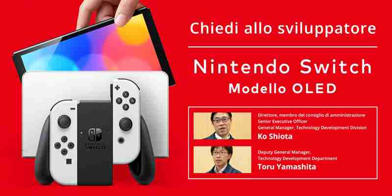 Chiedi allo sviluppatore, parte 2: Nintendo Switch – Modello OLED